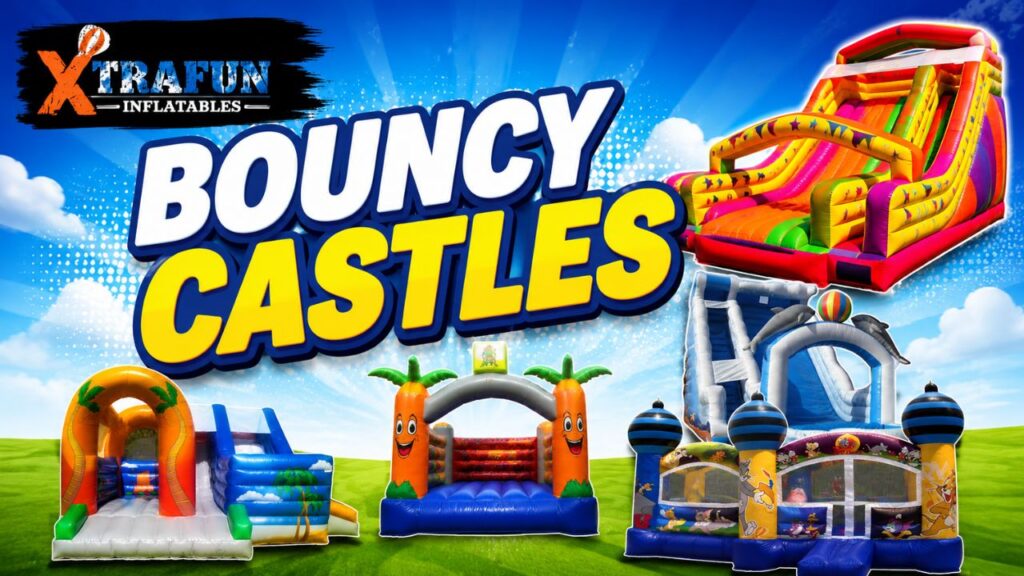 Vibrant Inflatable bouncy castles