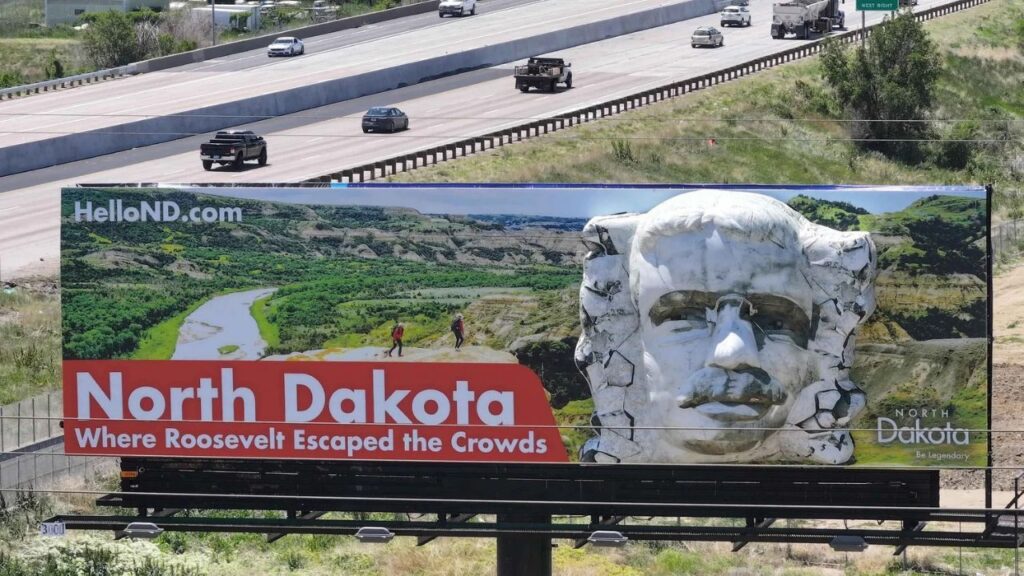 3d billboard inflatable face