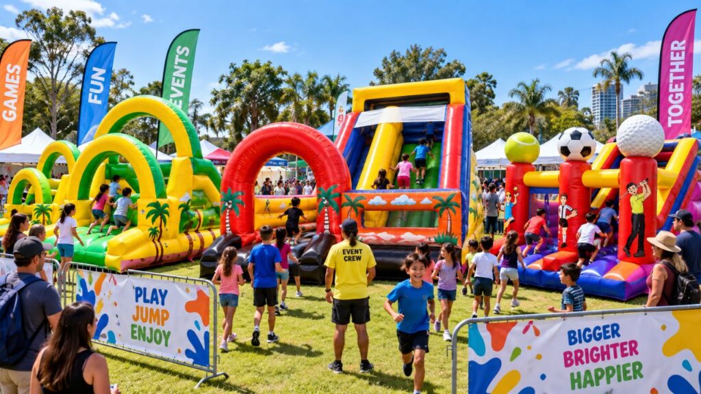 Commercial Inflatable Games