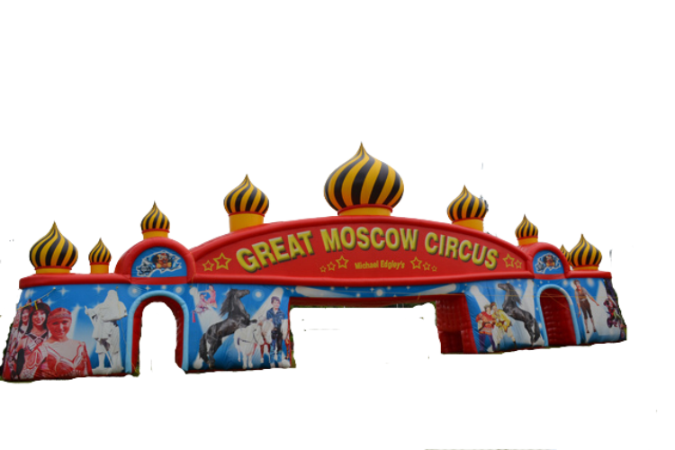 Great Moscow Circus inflatable