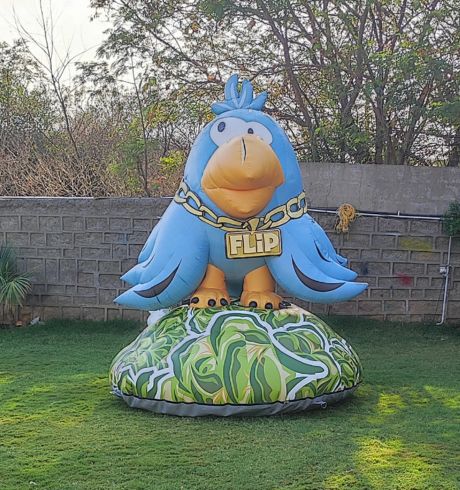 inflatable parrot