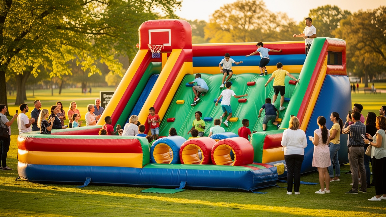 Inflatable Combo Bouncy for events