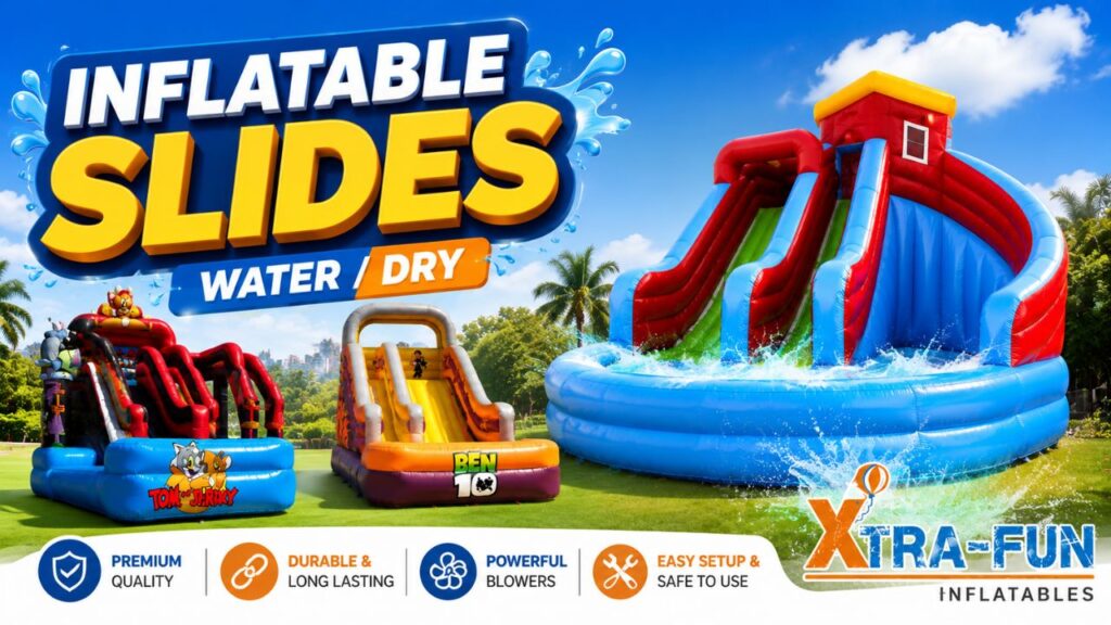 Inflatable Slides: Commercial Buyer’s Guide
